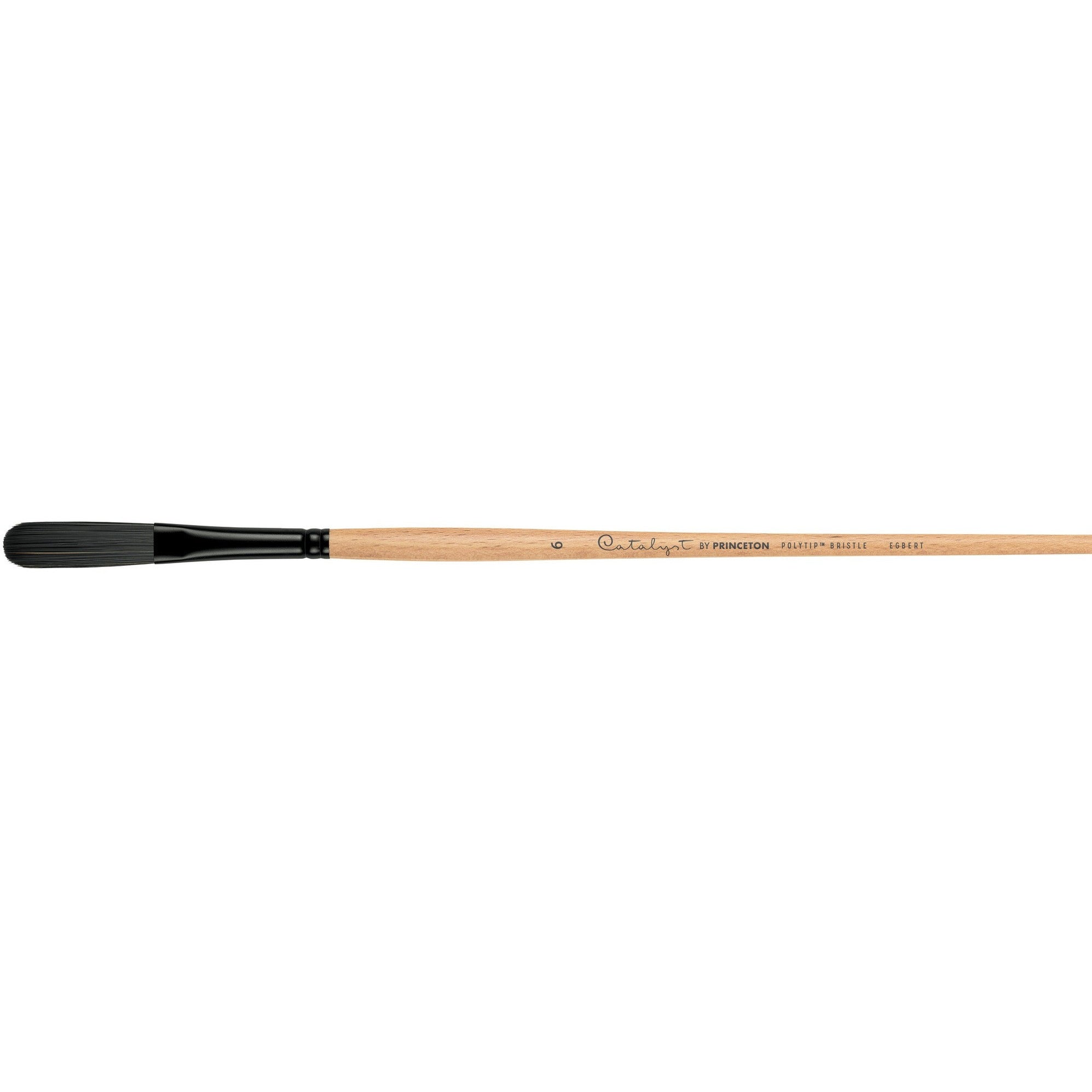 Pinceau Princeton Catalyst Série P6400 - Taille 2 Pointe Ronde Manche Long - Synthétique Vegan
