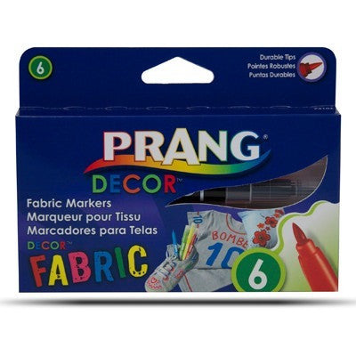 Prang Decor Fabric Marker Set of 6