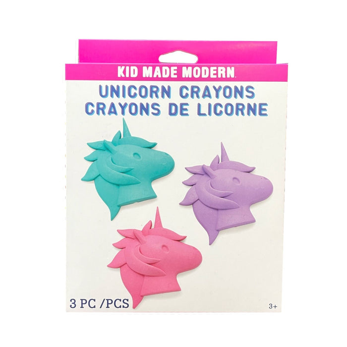 Kid Made Modern Unicorn Crayons Set of 3