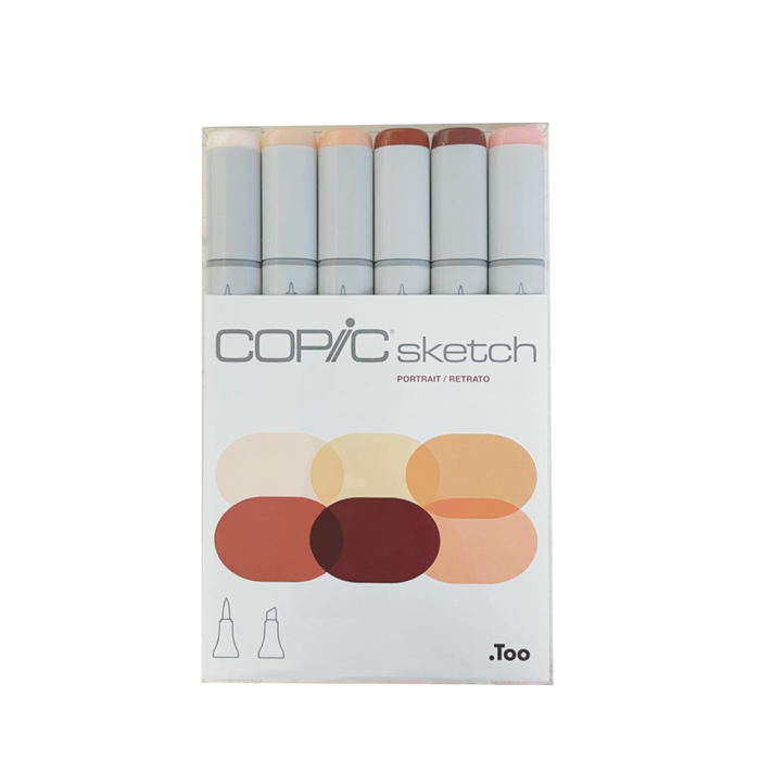 Copic Sketch 6-pack Skin Tones | Pen Store