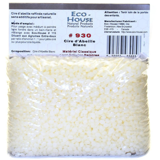 Ecohouse White Beeswax Pellets