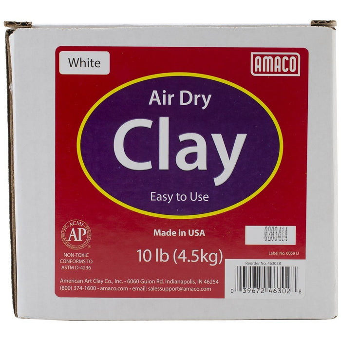 Amaco Air Dry Clay 10lb Box
