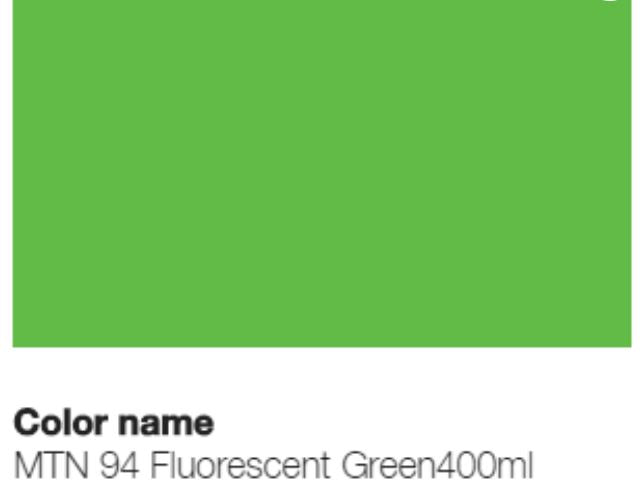 MTN 94 - 400ML - Fluorescent Green