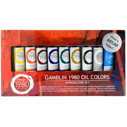 Gamblin 1980 Oils Introductory Set