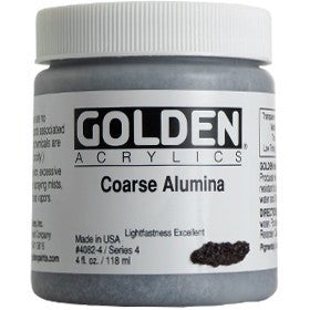 Golden Coarse Alumina Acrylic