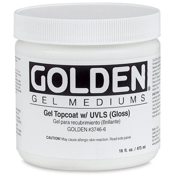 Golden Gel Topcoat with UVLS
