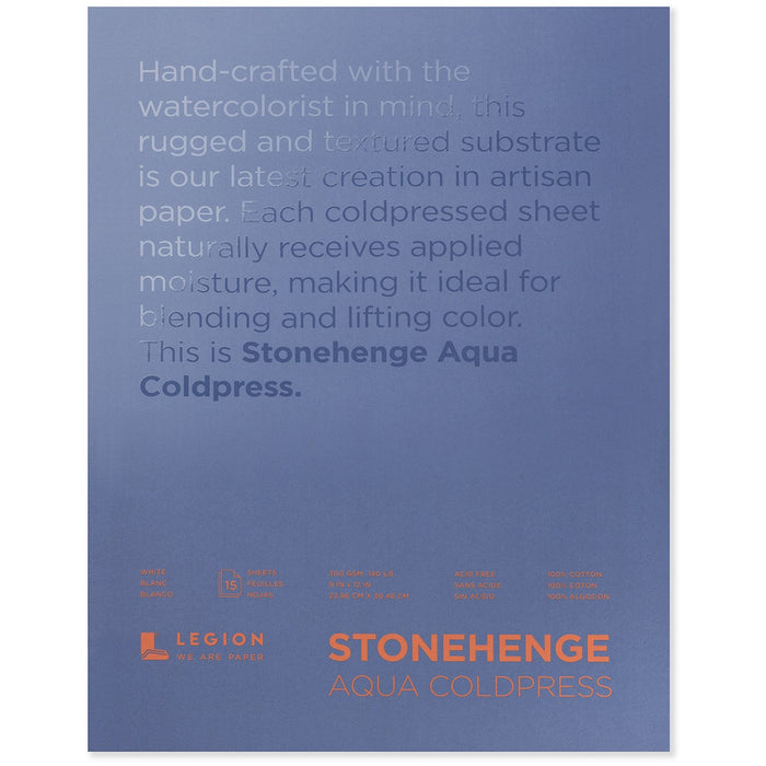 Stonehenge Aqua Coldpress Blocks