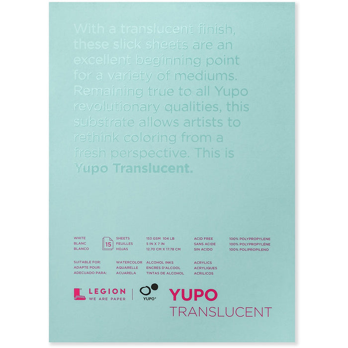 Yupo Translucent Watercolour Pads