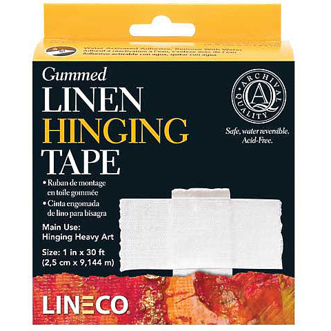 Lineco Gummed Linen Hinging Tape