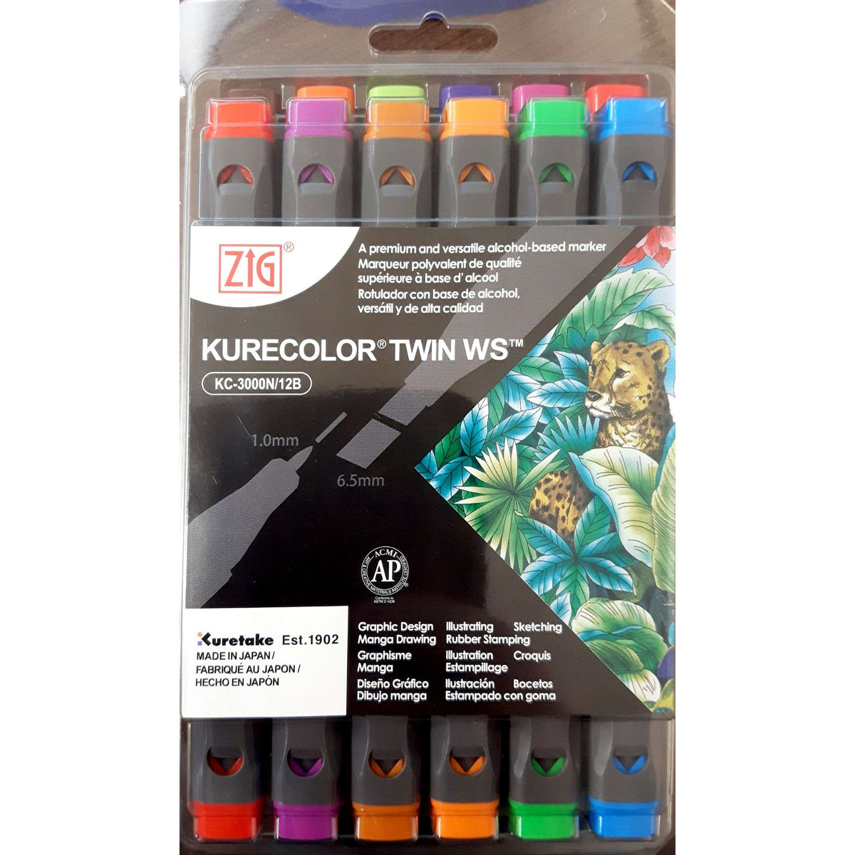 Kuretake Zig Kurecolor Twin Marker Sets of 12 — Wallack's Art