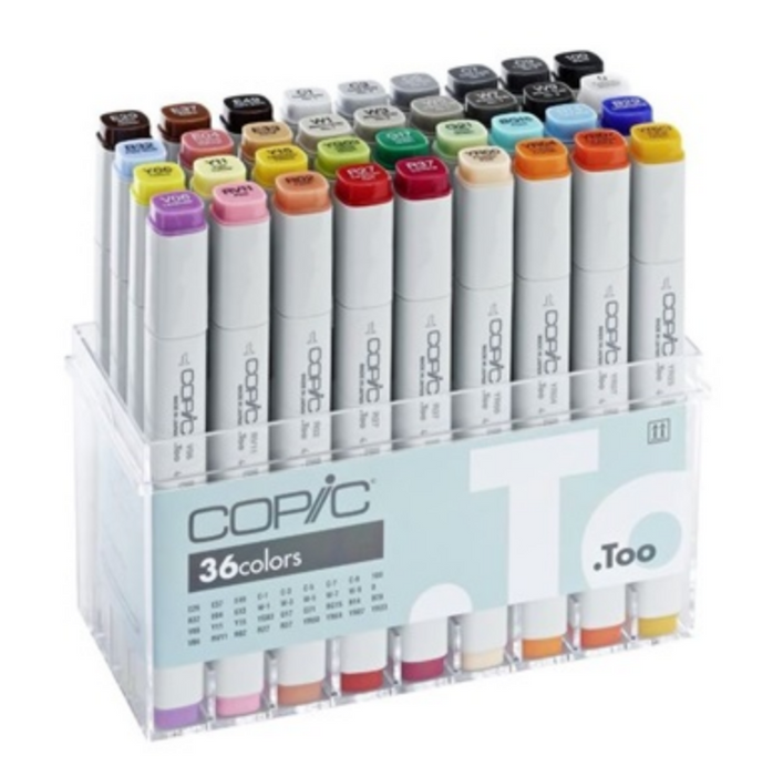 Copic Sketch Alcohol Based Markers Set of 72 A Colours — Wallack's