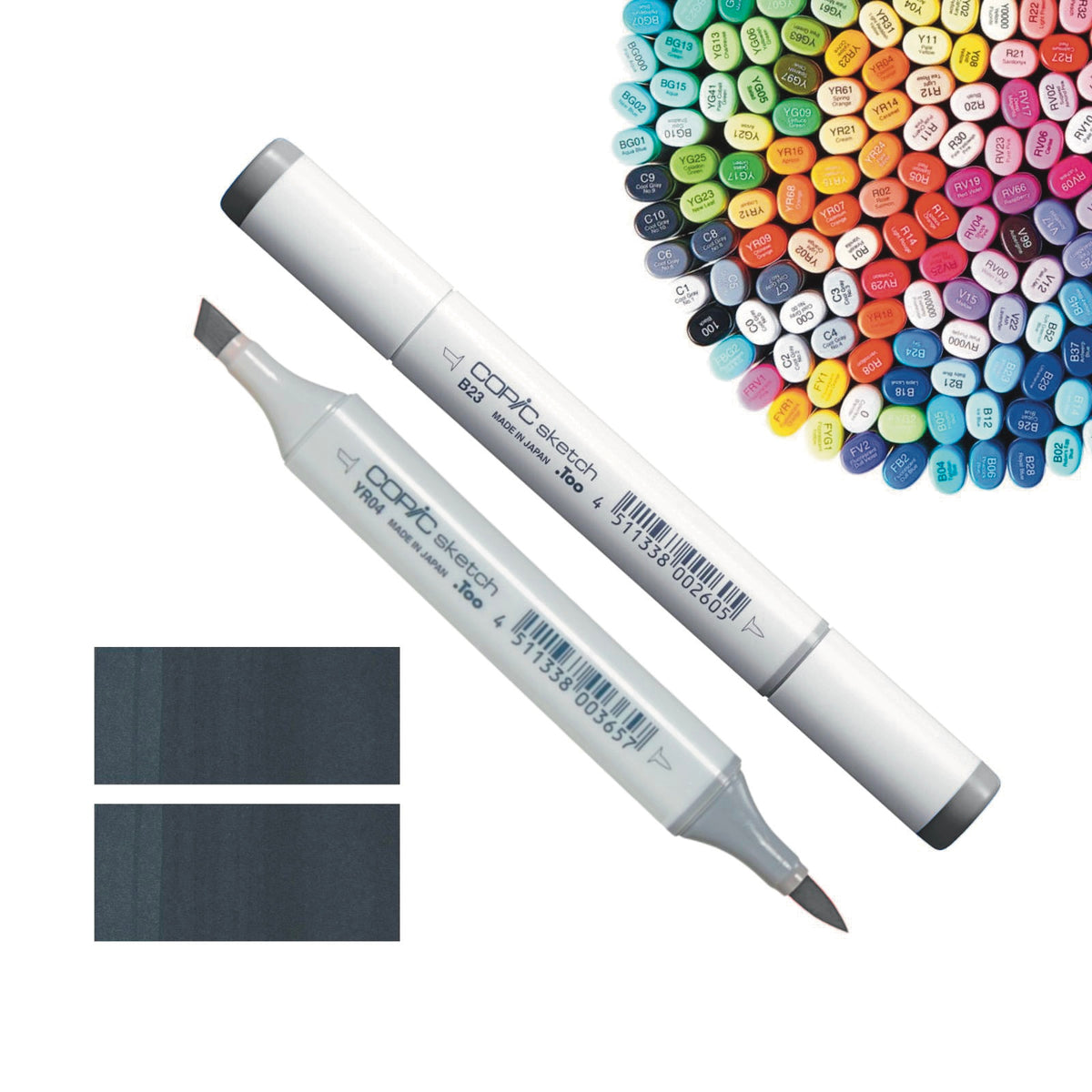 Copic  Sketch Marker Set  6 Colours  Bold Primaries  Gwartzmans   Gwartzmans Art Supplies