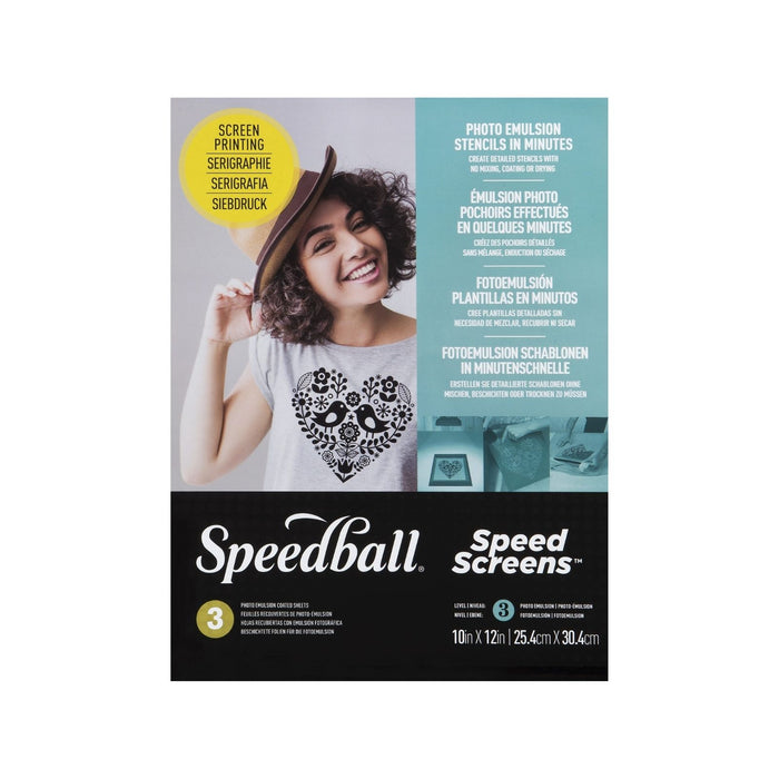 Speedball Speed Screens Photo Emulsion Coated Sheets