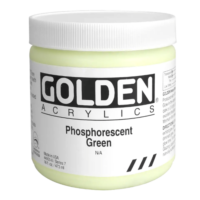 Golden Acrylic Phosphorescent Green 119ml