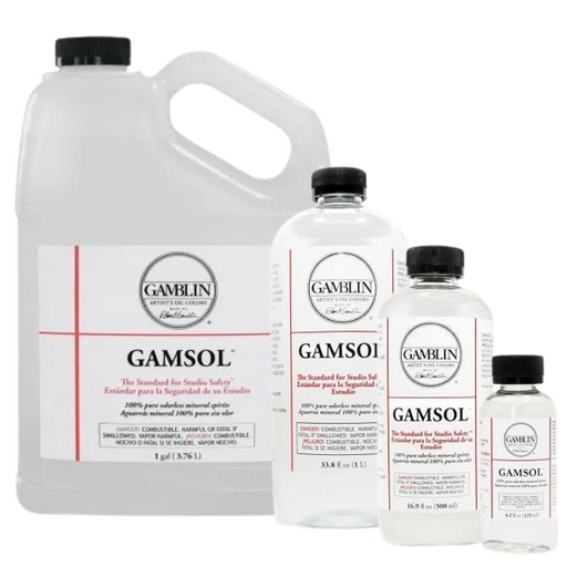 Gamblin Gamsol Odorless Mineral Spirits - 1 Gallon
