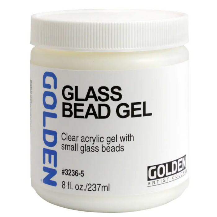 Golden Glass Bead Gel