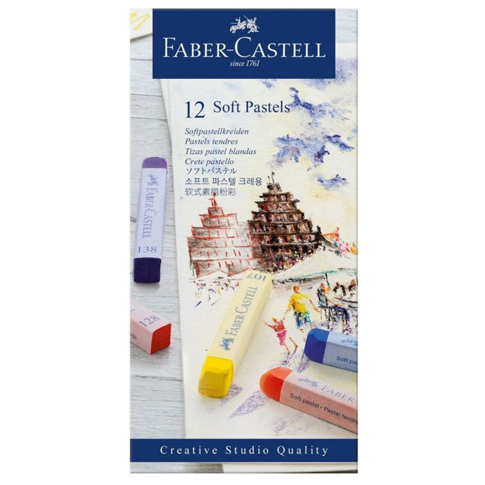 Faber-Castell Soft Pastels Pack of 12
