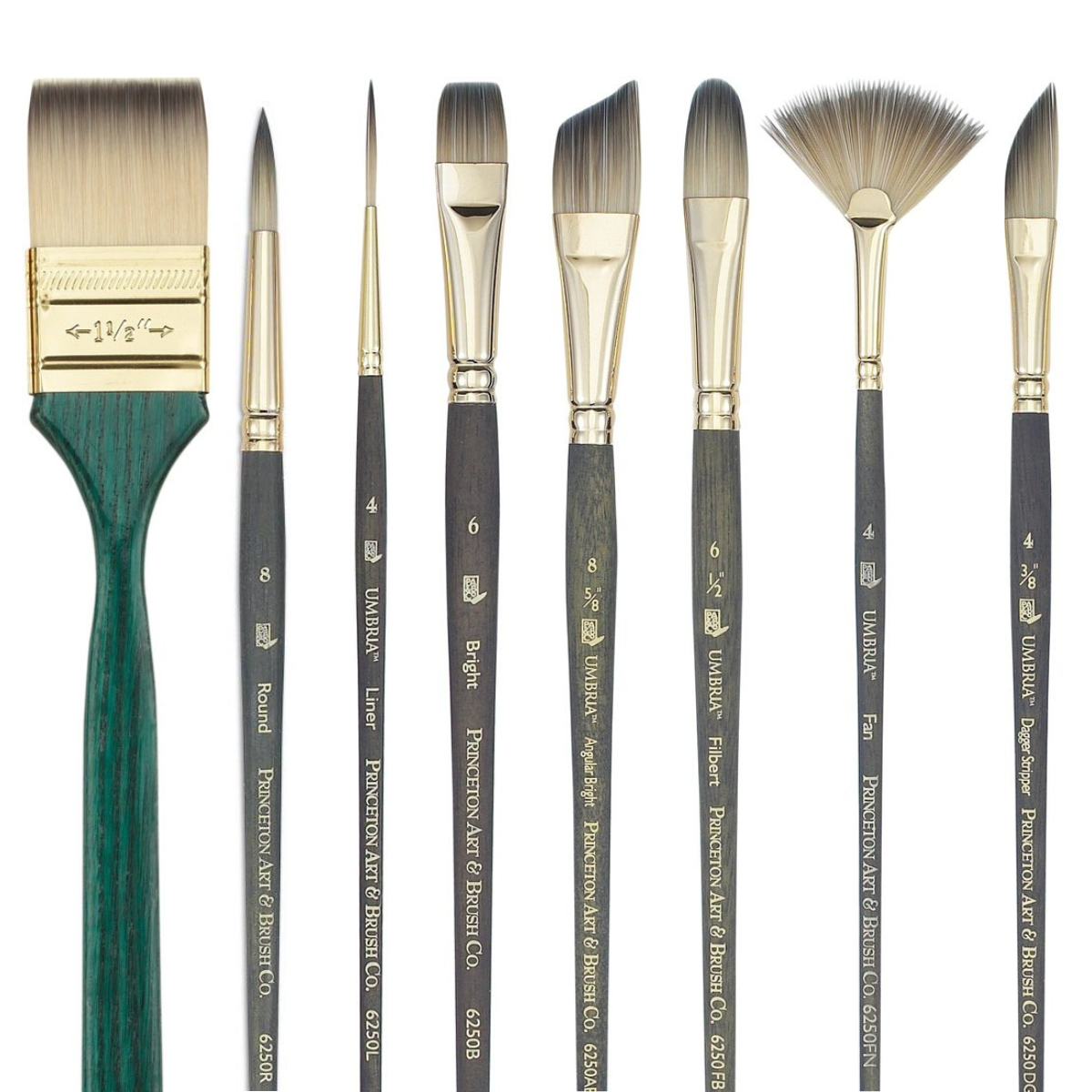 Professional brushes for gilding, stripping, paints and varnishes.