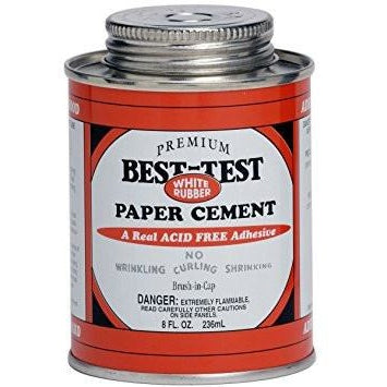 Best Test Premium White Rubber Paper Cement
