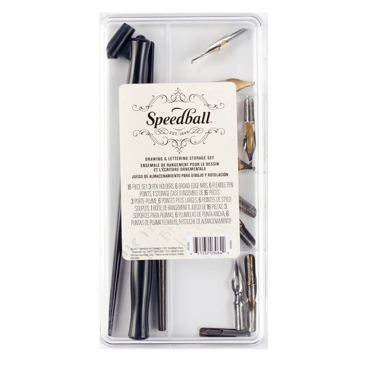  Speedball Calligraphy Dip Pen Set