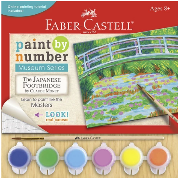 Faber-Castell Paint by Number Museum Series - The Japanese Footbridge