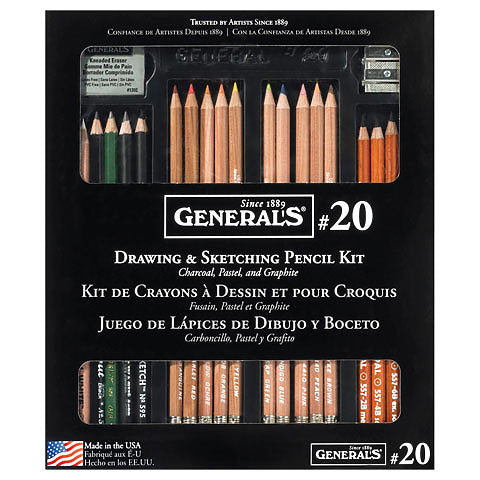 General's Drawing & Sketching Pencil Set #20