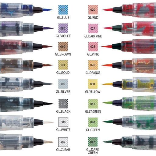 Zig Wink Of Stella Brush II Glitter Marker Glitter Green