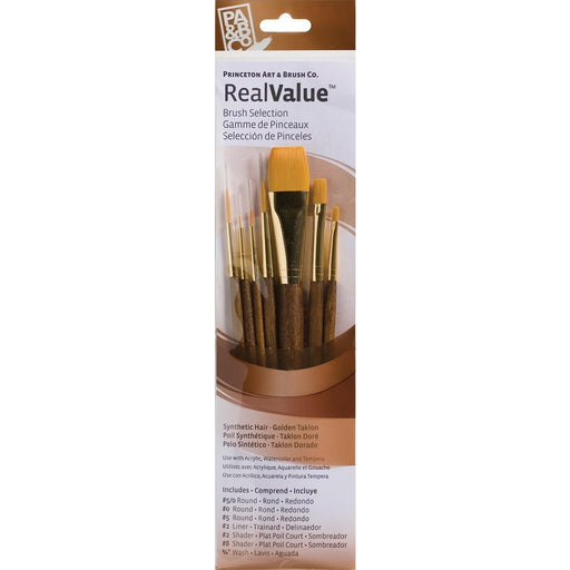 Art Essentials Oyster white synthetic hair brushes #artbrush