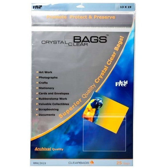 Crystal Clear Bags Pack of 25