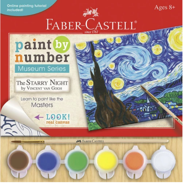 Faber-Castell Paint by Number Museum Series - The Starry Night