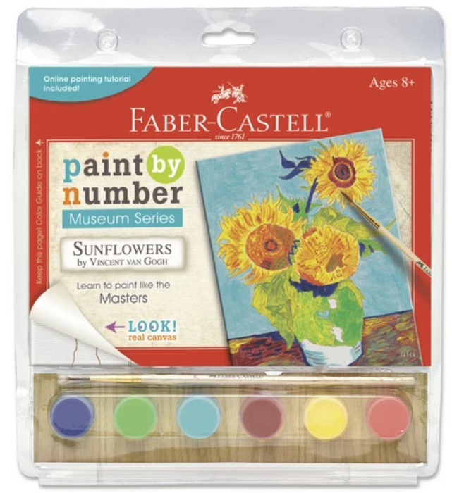 Faber-Castell Paint by Number Museum Series - Sunflowers
